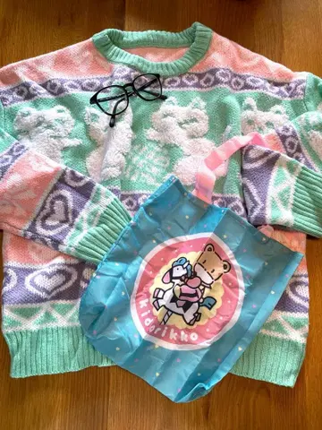 럭셔리 덤 포함! 팬시 니트 아메토이 빈티지 좋아하시는 분께!