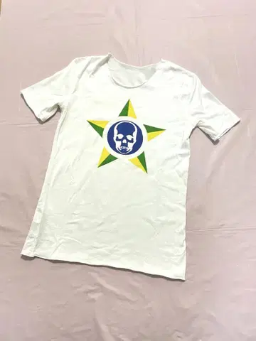 루시앙페라피네 T셔츠 스컬 여성용 브라질 컬러 XS