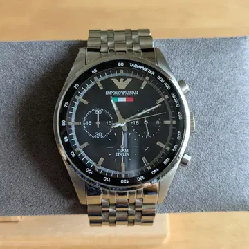 EMPORIO ARMANI 크로노그래프 손목시계