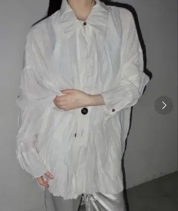[ igi ] CRUMPLED SHIRT/주름진 셔츠