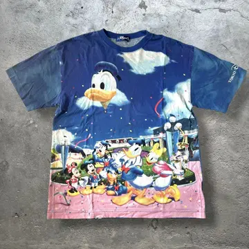 Disney 빈티지 티셔츠 '도날드' 레어