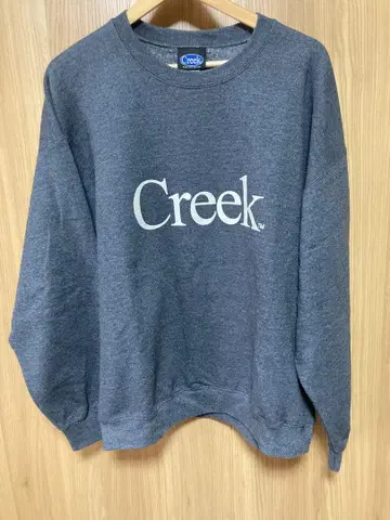 Creek Angler's Device 맨투맨 차콜 XL