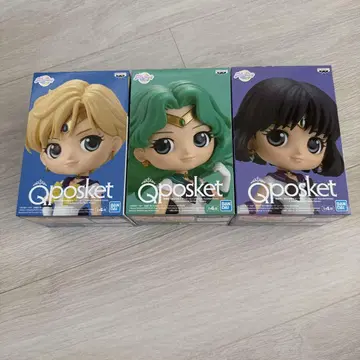 세일러문 Qposket 피규어 3개 세트