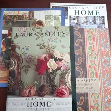 LAURA ASHLEY 로라 애슐리 오래된 카탈로그 4권 세트