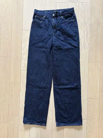 UNIQLO 와이드 스트레이트 청바지