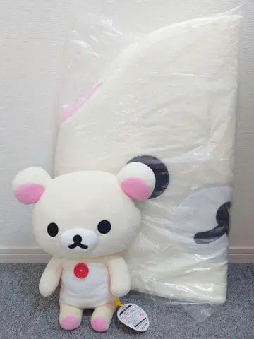 초레어 리락쿠마 폭신폭신 매트2 코리락쿠마 점보 봉제 인형 헤이세이
