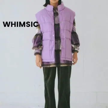 W19 WHIMSIC 레트로 패딩 베스트 다운 베스트