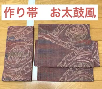 만들어진 허리띠 북 모양 나고야 오비 리메이크