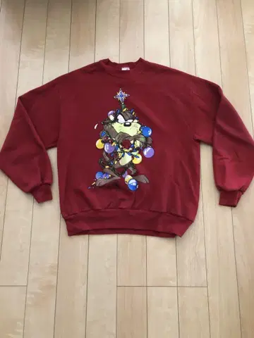 LOONEY TUNES 루니 툰즈 태즈매니안 데빌 맨투맨