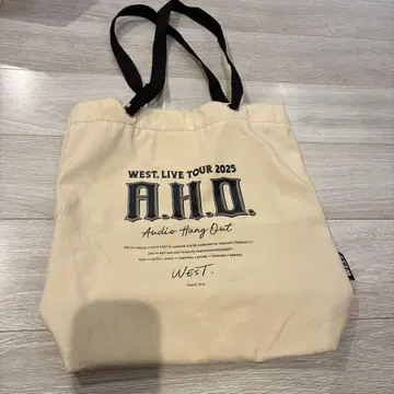 WEST. A.H.O 투어백