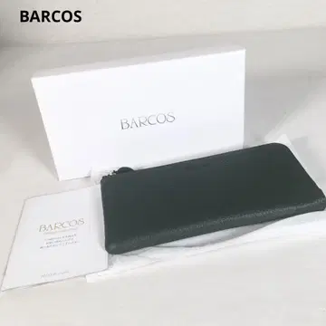 미사용품 BARCOS 발코스 지갑 장지갑 그린 계열 그린