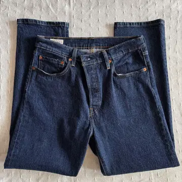 Levi's 501 프리미엄 데님 다크 블루