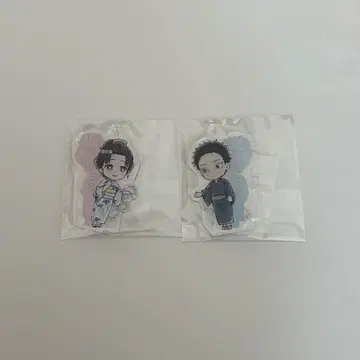 귀멸의 칼날 제일복권 번개의 형제 F상 큥캐릭터 아크릴 참 코하쿠 코유키
