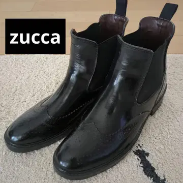 zucca 블랙 레인부츠
