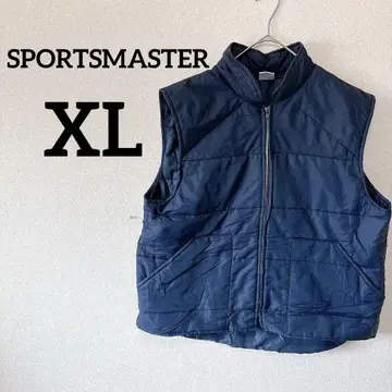 SPORTSMASTER [ XL ] 네이비 베스트 다운 베스트 슬리브리스