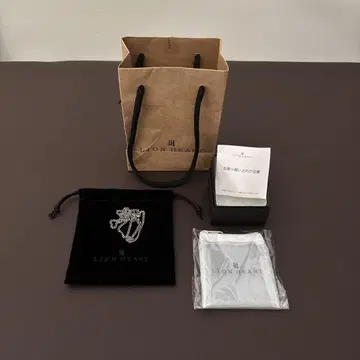 LION HEART 목걸이 기프트 백 포함