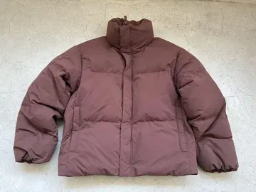 새상품급 UNIQLO U 패디드 볼륨 자켓 브라운 L