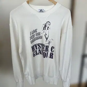 HYSTERIC GLAMOUR 트레이닝복 아이보리