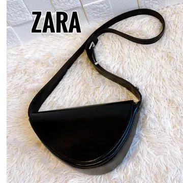 [ 컨디션 최상 ] ZARA 자라 비대칭 크로스백 블랙