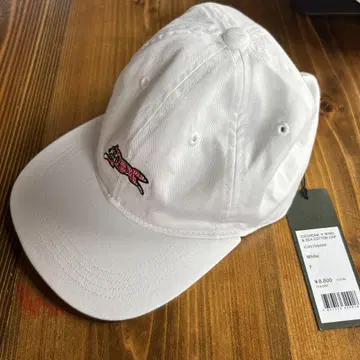 ICECREAM 화이트 코튼 캡 ICJP215SH005