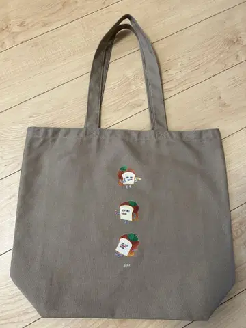 빵 도둑 전시회 한정판 토트백