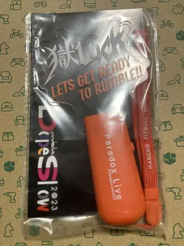 미개봉 플레이트 응원봉 Luck 파라독스 라이브 파라라이 2023