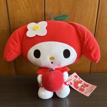 마이멜로디 봉제 인형 빨간색 신슈 한정판 신슈 사과