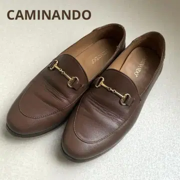 카미난도 caminando ON SLIP BIT 비트 로퍼 천연 가죽