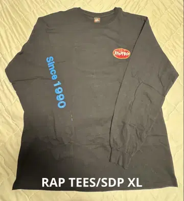 스차다라파 SDP RAP TEES L/S XL 실 빠짐 있음
