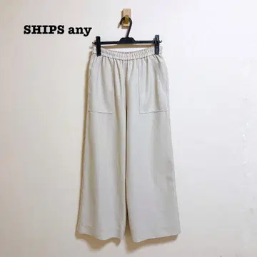 새상품급 SHIPS any: 울 라이크 베이커 팬츠 40