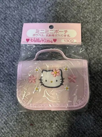 산리오 헬로키티 미니미니 파우치 미개봉 새상품 1997년제 레어템