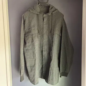 안티카 블록 체크 패턴 셔츠