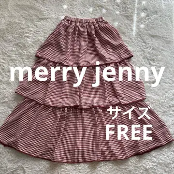 merry jenny 메리제니 깅엄 캉캉 스커트