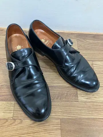 Alden 알든 1655 몽크 스트랩 블랙 코도반 10D