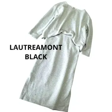 LAUTREAMONT BLACK 로트레아몽 셋업풍 원피스