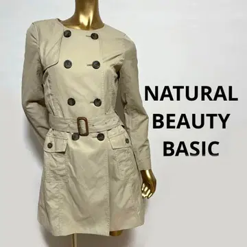 [ 2389 ] NATURAL BEAUTY BASIC 트렌치코트 S