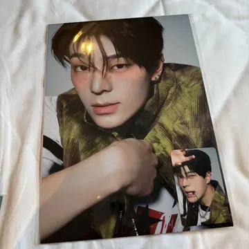 김준 a4 사진 세트 트레이딩 카드 보이플래닛 2