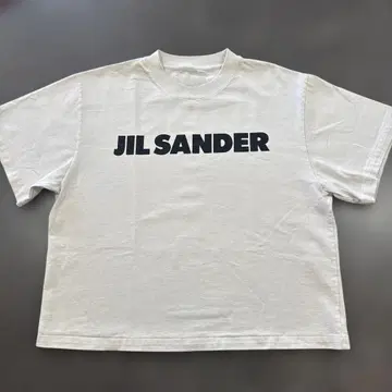 JIL SANDER 로고 T셔츠
