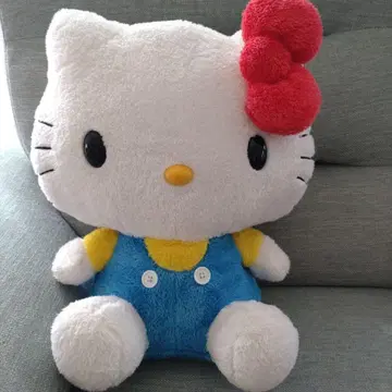 헬로키티 봉제 인형 블루스 타일