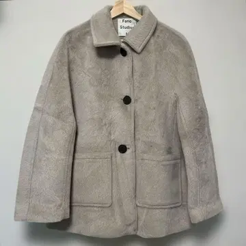 Fano Studios 베이지 보아 자켓 M