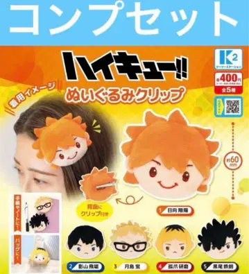 하이큐 봉제 인형 클립 가챠 컴프 _ 히나타