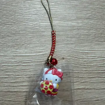 야마가타 한정판 헬로키티 스트랩 지역 특산품