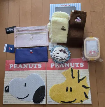 PEANUTS 스누피 우드스탁 타월 외 세트