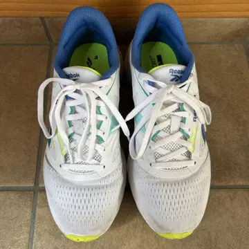 Reebok 러닝화 화이트/블루/그린