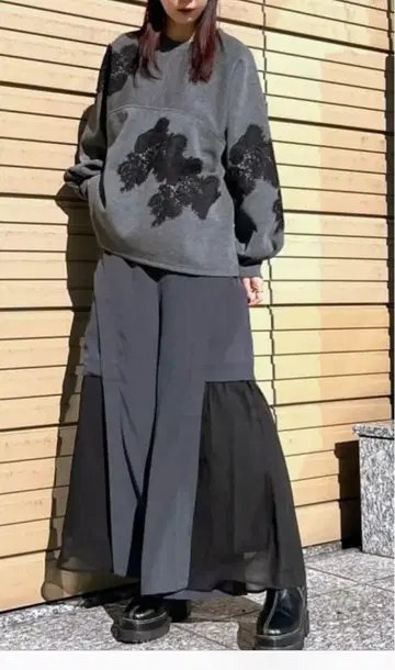 절개 사이드 포켓 팬츠 오즈모시스