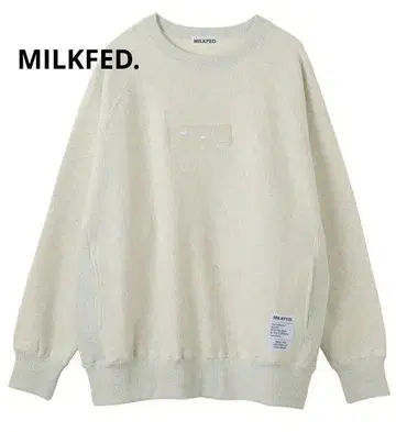 W22 MILKFED. 라글란 맨투맨 탑