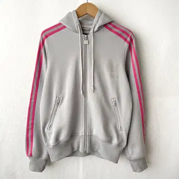 00s y2k 아디다스 트랙 자켓 후드티