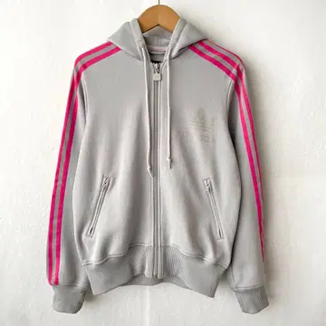 00s y2k 아디다스 트랙 자켓 후드티