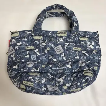ROOTOTE PEANUTS 콜라보 스누피 토트백 페더 루