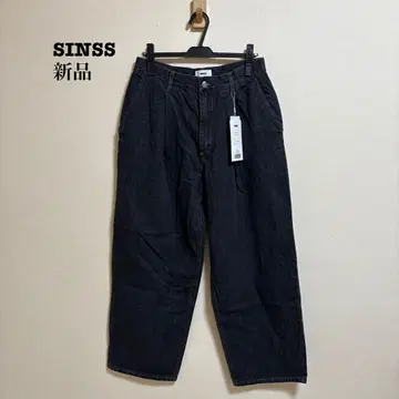 새상품 SINSS Wide balloon denim 와이드 벌룬 데님